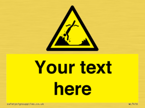 Custom Warning submerged objects