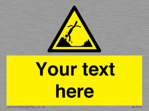 Custom Warning submerged objects