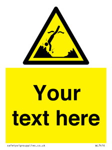 Custom Warning submerged objects