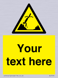 Custom Warning submerged objects