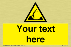 Custom Warning submerged objects