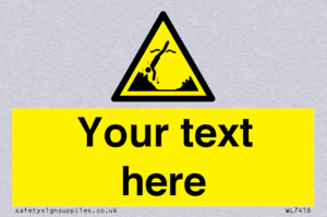 Custom Warning submerged objects