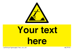 Custom Warning submerged objects