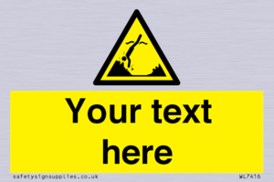 Custom Warning submerged objects