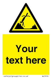 Custom Warning submerged objects