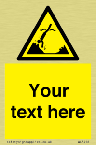 Custom Warning submerged objects