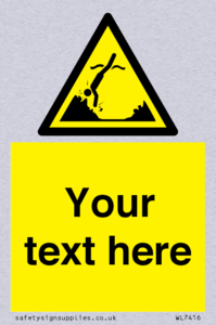 Custom Warning submerged objects