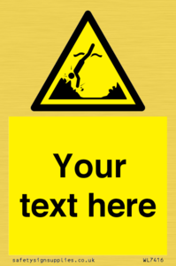 Custom Warning submerged objects