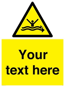 Custom Warning strong currents