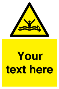 Custom Warning strong currents