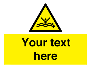 Custom Warning strong currents