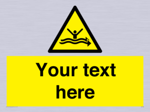 Custom Warning strong currents