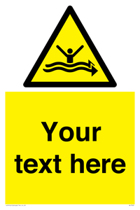 Custom Warning strong currents