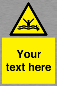 Custom Warning strong currents