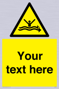 Custom Warning strong currents