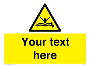 Custom Warning strong currents