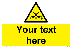 Custom Warning strong currents