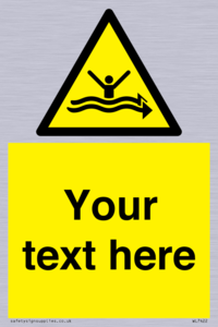 Custom Warning strong currents