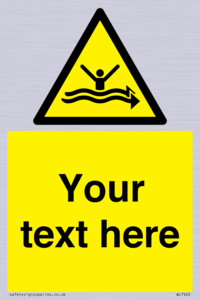 Custom Warning strong currents