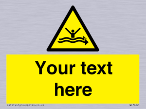 Custom Warning strong currents