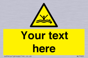 Custom Warning strong currents