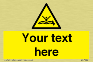 Custom Warning strong currents