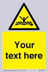 Custom Warning strong currents