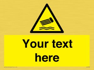 Custom Warning inflatables