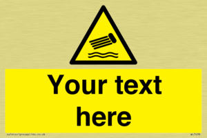 Custom Warning inflatables