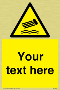 Custom Warning inflatables