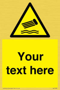 Custom Warning inflatables