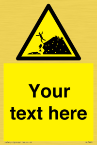 Custom Warning sand dunes