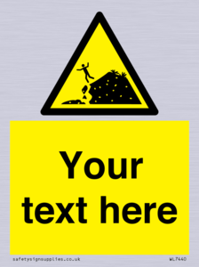 Custom Warning sand dunes