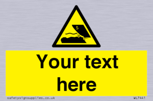 Custom Warning submerged objects in watercraft areas