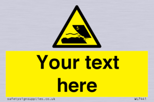 Custom Warning submerged objects in watercraft areas