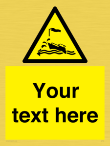 Custom Warning wind over tide conditions