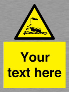 Custom Warning wind over tide conditions