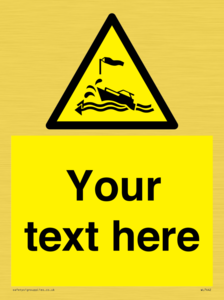 Custom Warning wind over tide conditions