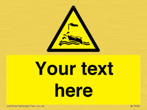 Custom Warning wind over tide conditions