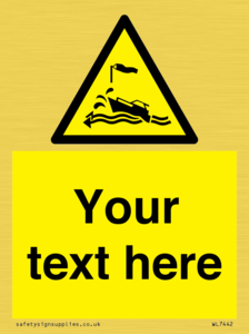 Custom Warning wind over tide conditions