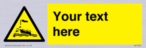 Custom Warning wind over tide conditions