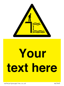 Custom Warning variable water depth