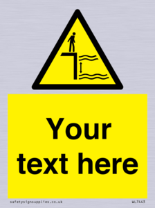 Custom Warning variable water depth