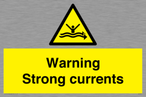 Warning Strong currents