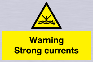 Warning Strong currents