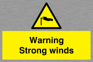 Warning Strong winds