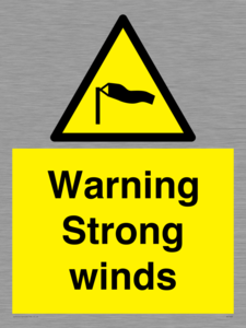 Warning Strong winds