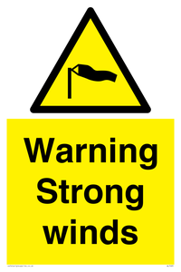 Warning Strong winds