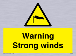 Warning Strong winds