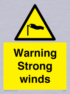 Warning Strong winds